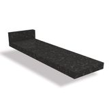Tampo de Gabinete Kappesberg S508 15cm Preto BR