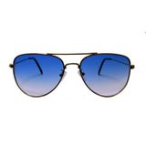Oculos De Sol Feminino Uv400-n Estilo Aviador