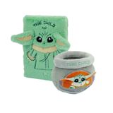 Kit Pelúcia Star Wars Disney Caderno E Organizador De Mesa Material Escolar Escritório Volta A Aulas