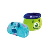 Kit Pelúcia Monstros S.a Disney Estojo E Organizador De Mesa Material Escolar Escritório Volta Aulas