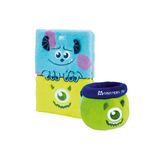 Kit Pelúcia Monstros S.a Disney Caderno E Organizador Mesa Material Escolar Escritório Volta A Aulas