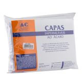 Kit Solteiro 100% Algodão - Capas impermeáveis ao ácaro