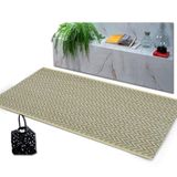 Tapete Sisal Sala Quarto Antiderrap. 2,00x4,00 Clean S-476