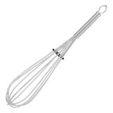 Batedor Fouet Profissional Aço Inox Com Reforço 18cm Tuut