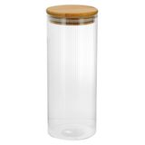 Pote Hermético Boro Redondo Tampa Bambu Tuut 800ml