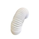 Duto Flexível 3 Metros PVC Ar Portátil Exaustor 5 Pol 125mm