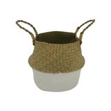Cesto Round Gist Seagrass 8256 Base White Mimo Style