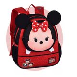 Mochila Minnie Infantil Escolar Passeio Para Costas Diversão