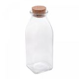 Porta Mantimento De Vidro Com Rolha 330ml - Lyor