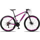 Bicicleta Aro 29 Dropp Race 24 Vel Câmbio Traseiro Shimano Freio A Disco Bike Mtb Alumínio