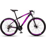 Bicicleta Aro 29 Raider Z3X 24 Velocidades Câmbio Traseiro Shimano Freio a Disco Bike MTB Alumínio
