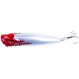 Isca Artificial De Pesca Popper Superfície 9cm 12gr Várias Cores 2 Garateias