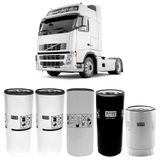 Kit Filtro Combustível Óleo Fh 460 540 Fm 440 Mann-filter