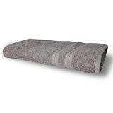 Toalha De Rosto Lisboa Grossa 45x80cm Alta Absorção 420g/m² Cinza