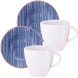 Aparelho Jogo De Jantar 10pessoas 50pçs Abstratta Tramontina