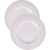Kit Jogo Pratos Rasos Jantar 10 Pessoas 10pçs Capodanno 28cm