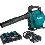 Soprador Sem Fio 36v Portátil Com Cinta De Ombro 2 Baterias Carregador Tubos Dub363pt2v 127v