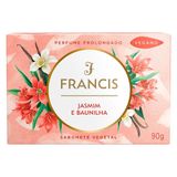 Sabonete Francis Luxo Jasmim E Baunilha 90g - Embalagem Com 12 Unidades