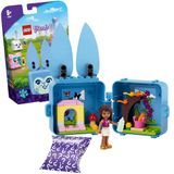 Brinquedo Lego Friends Andrea&#39;s Rabbit Cube 41666 Com 45 Peças