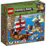 Kit De Construção Lego Minecraft The Pirate Ship Adventure 21152