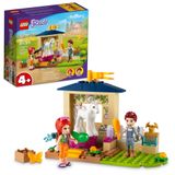 Estábulo De Lavar Pôneis De Brinquedo Lego Friends 41696 Com Miniboneca Mia