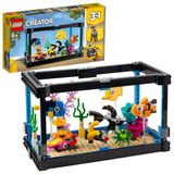 Tanque De Peixes Toy Lego Creator (31122) Brickheadz Pets Goldfish
