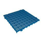 Piso Modular Azul Em Plástico 50x50x2,6 Presto