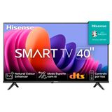 Smart Tv 40 Hisense Full Hd Dled A4n Com Sistema Operacional Vidaa, Modo Game, Dolby Audio, Depth Enhancer E Modo Ai Esportes - 40a35hsv