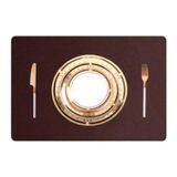 14 Jogos Americanos Mesa Jantar Impermeável + Porta Copos