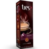 Café Tres 3 Corações Café Espresso Atento Caixa 10 Cápsulas