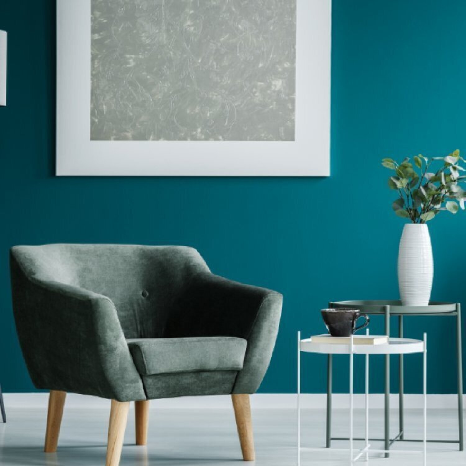 Kit Com 15 Barras Rodapé De Poliestireno Liso Ml7 18mm X 244cm X 7cm 36m Branco