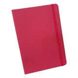 Caderneta Sketchbook Tipo Moleskine 14x21cm Sem Pauta Capa Pink Pink Sem Linha Liso