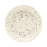 Prato Fundo Flat Chuvisco 20,5 Cm Branco Oxford