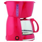 Cafeteira Eletrica Britania Faz 15 Xicaras Red Compact Luxx 550w