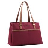 Bolsa De Ombro Feminina Microfibra Estilo Tote Chenson 3184600 Vinho