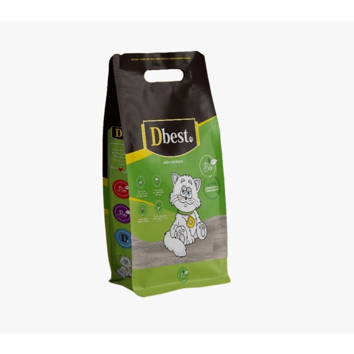 Areia Higiênica Dbest Bio Fina Para Gatos 4kg - Carrefour