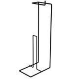 Suporte Para Papel Higiênico Dicarlo Elegance Preto