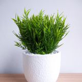 Folhagem Artificial Plantas Que Imitam Bambu Artificial 5 Buquês Para Jardins Florais Arranjos E Decorações
