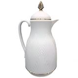 Garrafa Térmica De Mesa Branco 1 Litro Chimarrão Chá Leite
