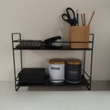 Prateleira Organizadora Joy 370cm X 140cm X 275cm Preto