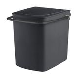 Lixeira Para Banheiro Com Alça Curta - 118 Preto