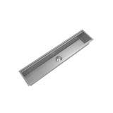 Kit Canal Organizador De 90 Cm, Com Acessórios. Inox