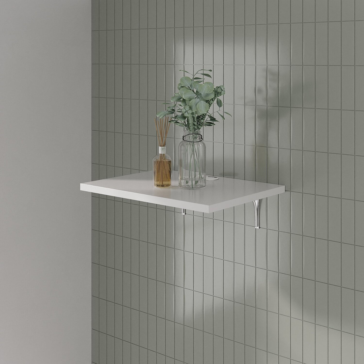 Suporte Para Cozinha Fit 60cm Para Microondas Branco