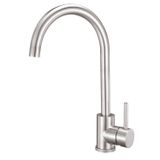 Torneira Inox Cozinha Bancada,bica Alta Monocomando, Escovada, Linha Inox Cromada Grascan Escovado