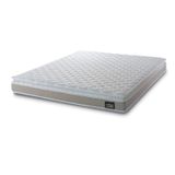 Colchão Casal Espuma D33 One Face Millenium Bege/branco