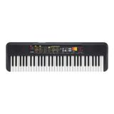 Teclado Yamaha Psr-f52 61 Teclas Com Fonte Bivolt - Preto