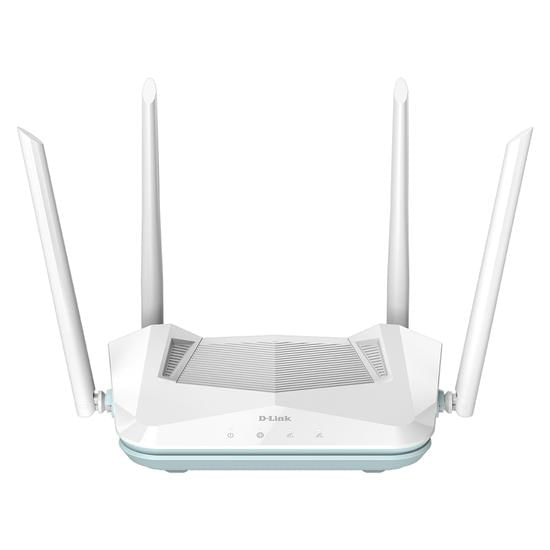 Roteador D Link Eagle Pro Ai R15 Wi Fi 6 Ieee 802.11ax Sem Fio Branco
