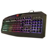 Teclado Gamer Semi-mecanico Chamativo Usb