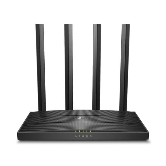 Roteador Wireless Tp Link Archer C6 867 300mbps Dual Band 4 Antenas Preto