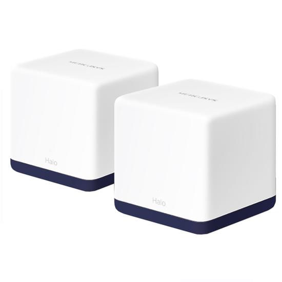Roteador Wireless Mercusys Halo H50g 1300 600mbps 2 Unidades Branco